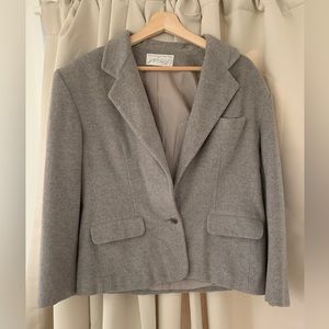 Vintage 1980s Cashmere Blazer
